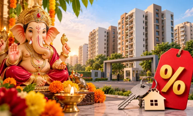 DDA flats offered during Ganesh Chaturthi 2026 under a Delhi housing scheme, featuring ready-to-move homes at discounted prices.
