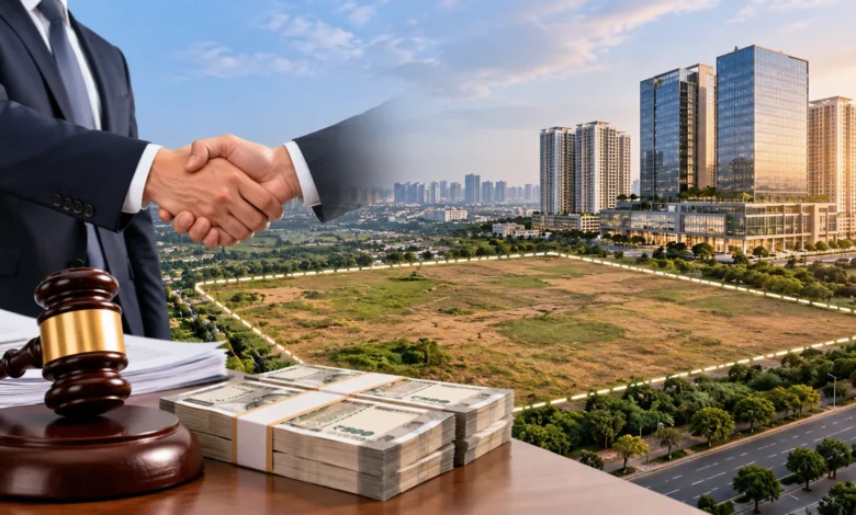 M3M real estate development in Sector 108, Noida, featuring modern residential and commercial infrastructure.