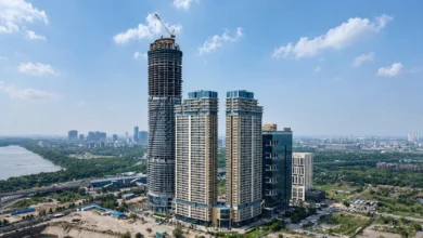Supernova residential society in Noida facing a water crisis, with residents raising concerns over water supply and availability.