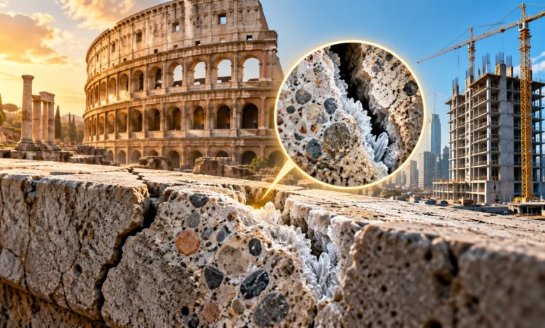 Ancient Roman Concrete That Repairs Itself Could Transform Modern Construction