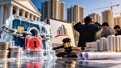 Gurugram Administration Freezes Bank Accounts of 71 Builders Over ₹446 Crore RERA Dues