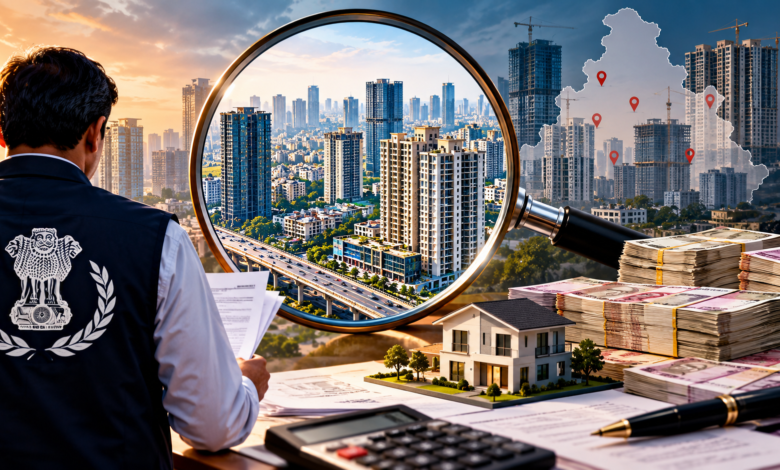 Over 35,000 Gurugram Property Deals Worth ₹55,000 Crore Under Income Tax Scrutiny