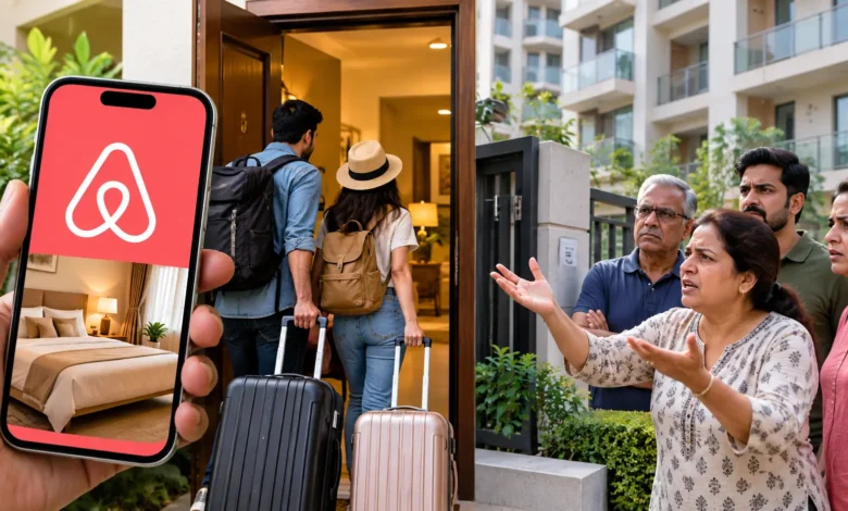 Can You Run an Airbnb in a Residential Flat? Ghaziabad Society Dispute Raises Legal Questions