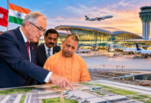 Swiss President Guy Parmelin Visits Jewar, Reviews Noida Airport Expansion Plans